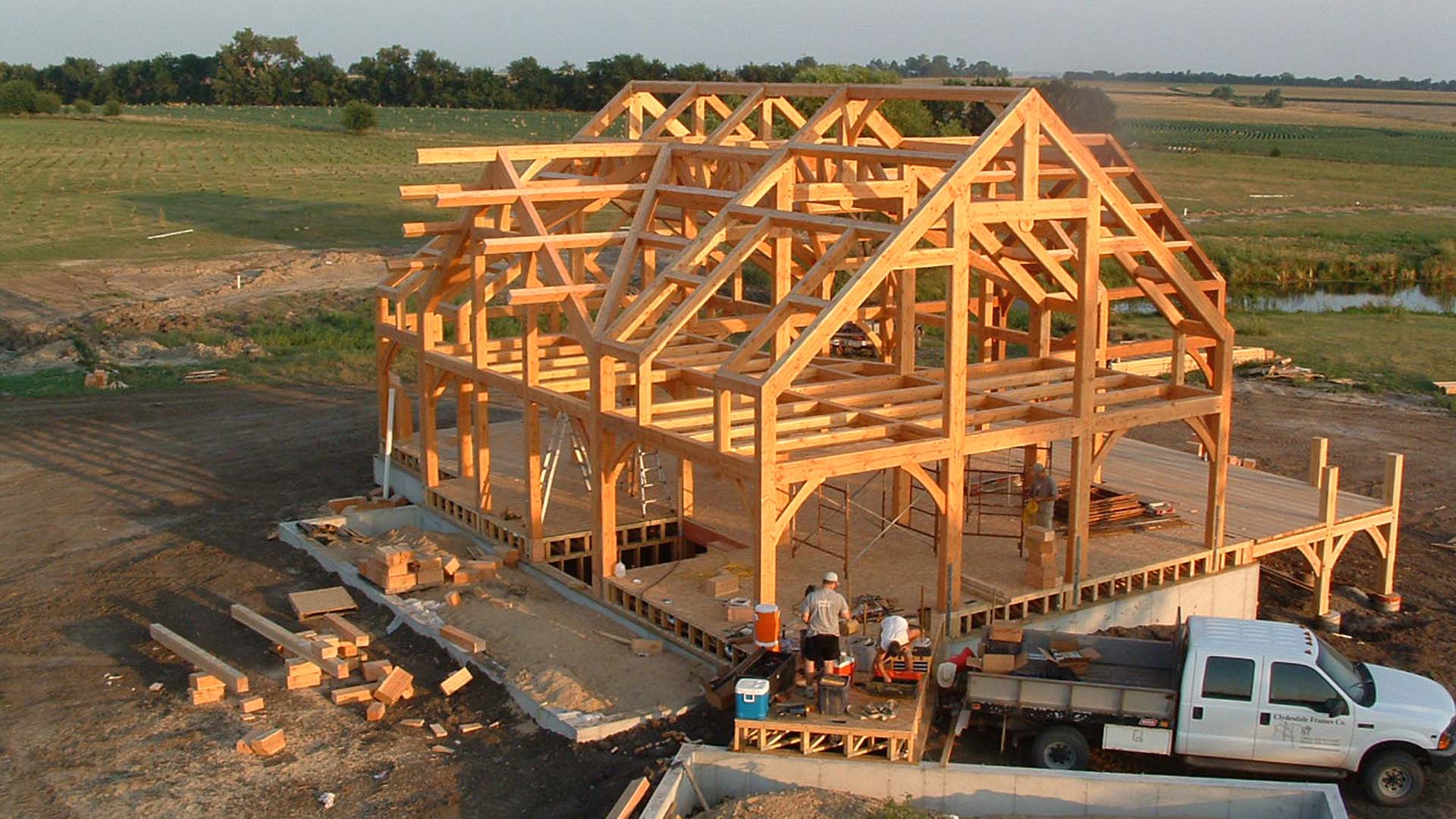 Timber Frames on the Prairie
